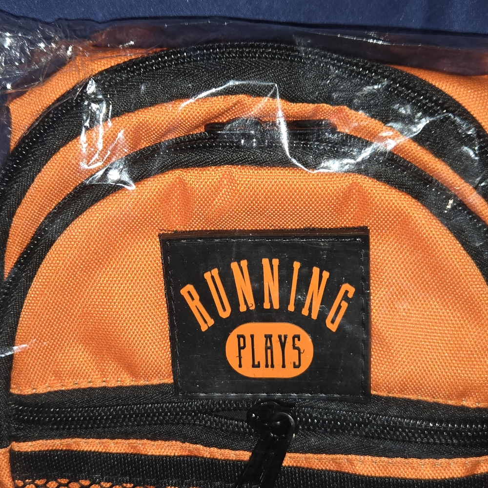 Bright Orange Compact Mesh Backpack - Picture 2 of 3
